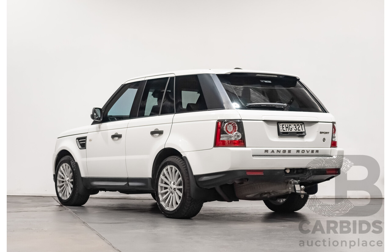 04/2011 Land Rover Range Rover Sport 3.0 TDV6 (4x4) MY10 White 4d Wagon Turbo Diesel 3.0L