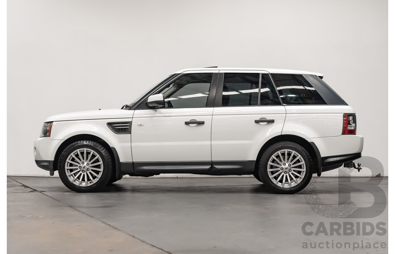 04/2011 Land Rover Range Rover Sport 3.0 TDV6 (4x4) MY10 White 4d Wagon Turbo Diesel 3.0L