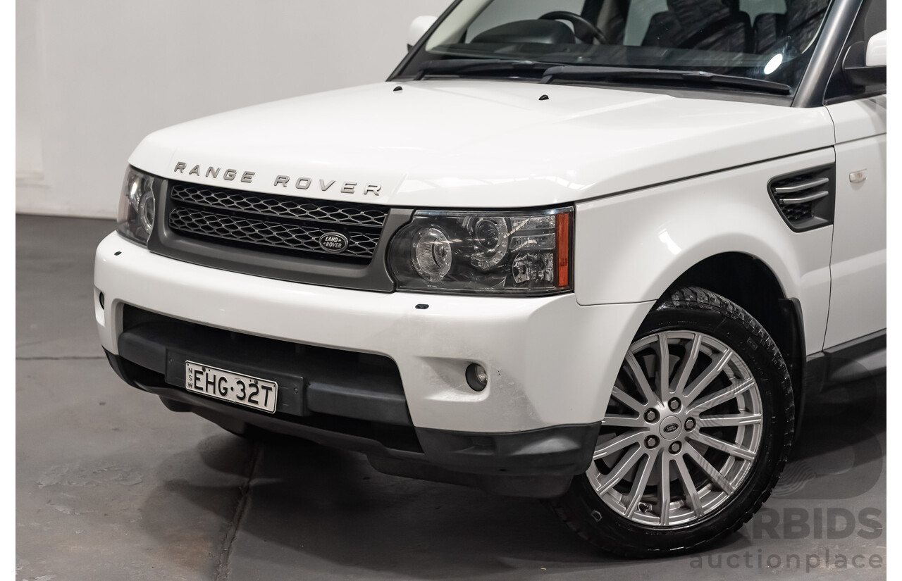 04/2011 Land Rover Range Rover Sport 3.0 TDV6 (4x4) MY10 White 4d Wagon Turbo Diesel 3.0L