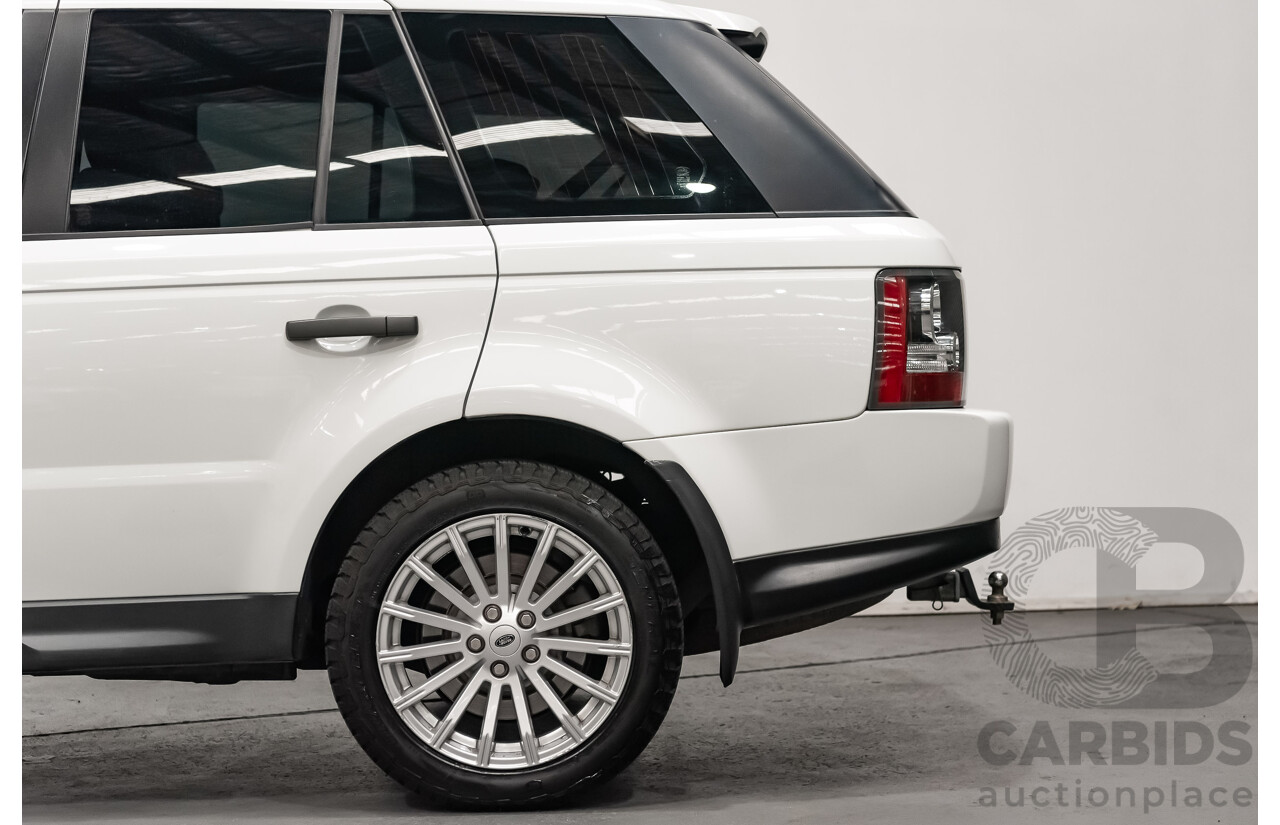 04/2011 Land Rover Range Rover Sport 3.0 TDV6 (4x4) MY10 White 4d Wagon Turbo Diesel 3.0L