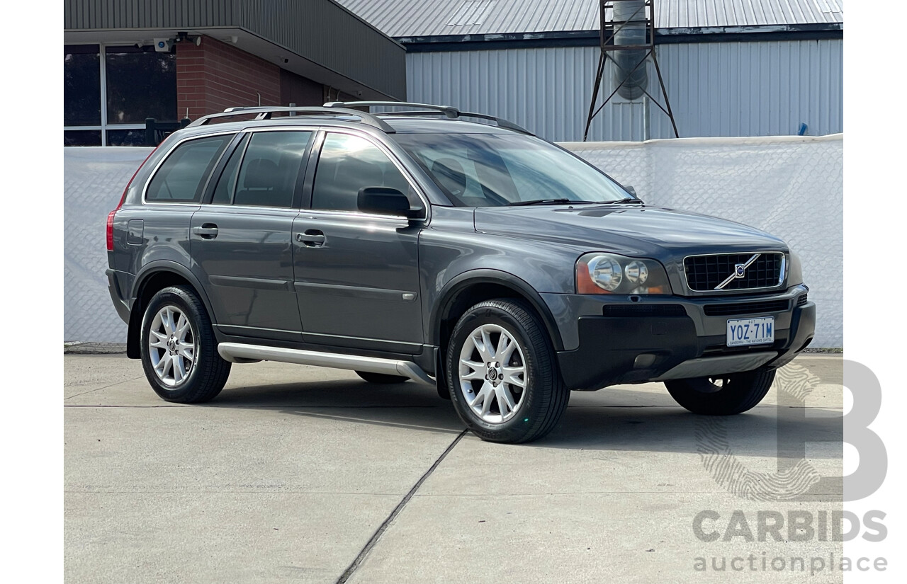 06/05 Volvo Xc90 T6 LIFESTYLE EDITION (LE) AWD MY06 4D Wagon Grey 2.9L