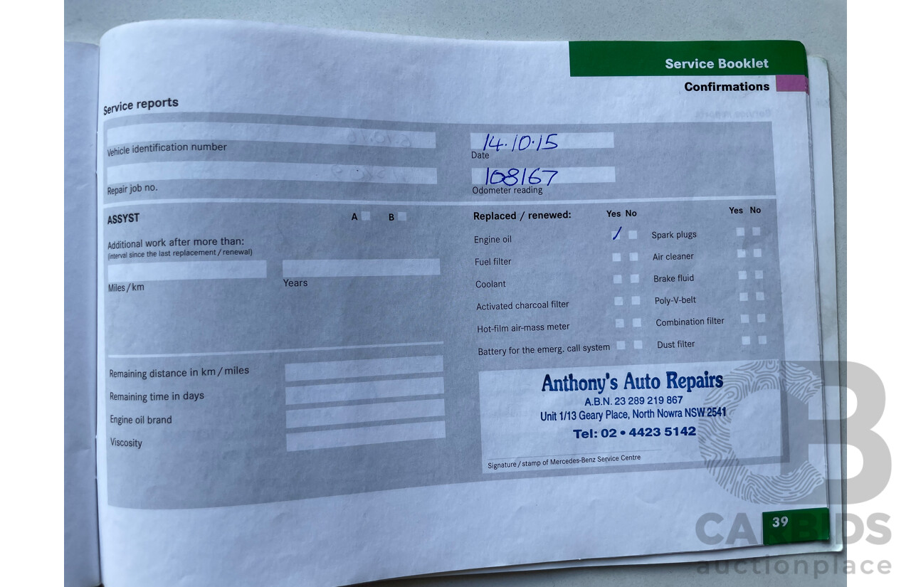 12/04 Mercedes-Benz C200 KOMPRESSOR CLASSIC RWD W203 4D Sedan Silver 1.8L