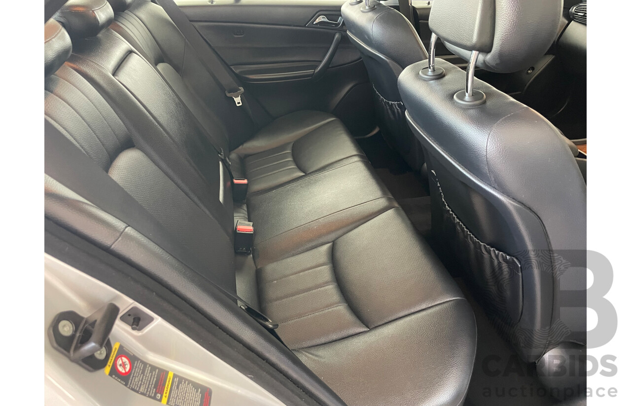 12/04 Mercedes-Benz C200 KOMPRESSOR CLASSIC RWD W203 4D Sedan Silver 1.8L