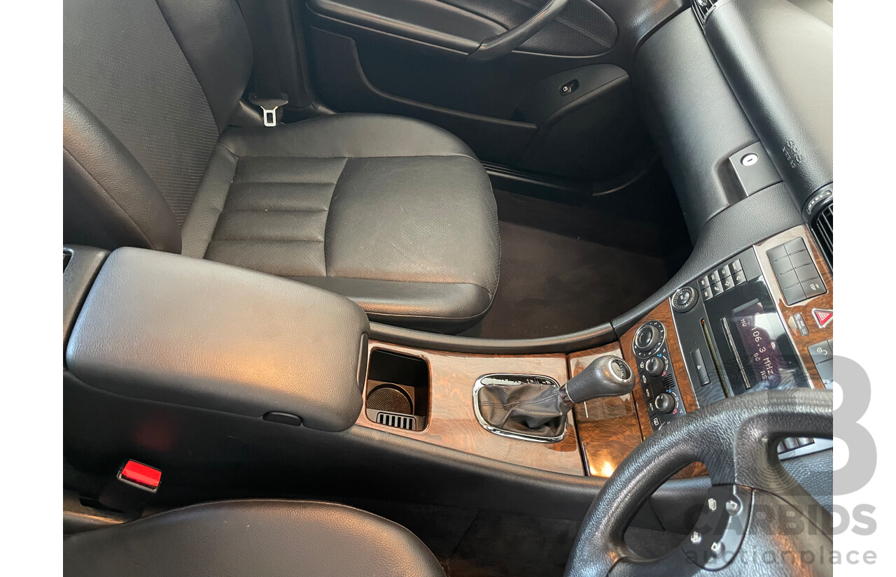 12/04 Mercedes-Benz C200 KOMPRESSOR CLASSIC RWD W203 4D Sedan Silver 1.8L