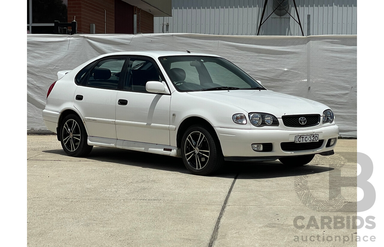 06/01 Toyota Corolla LEVIN SECA FWD AE112R 5D Liftback White 1.8L