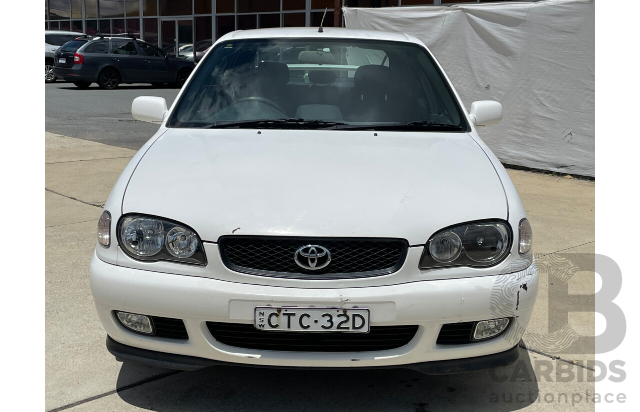 06/01 Toyota Corolla LEVIN SECA FWD AE112R 5D Liftback White 1.8L