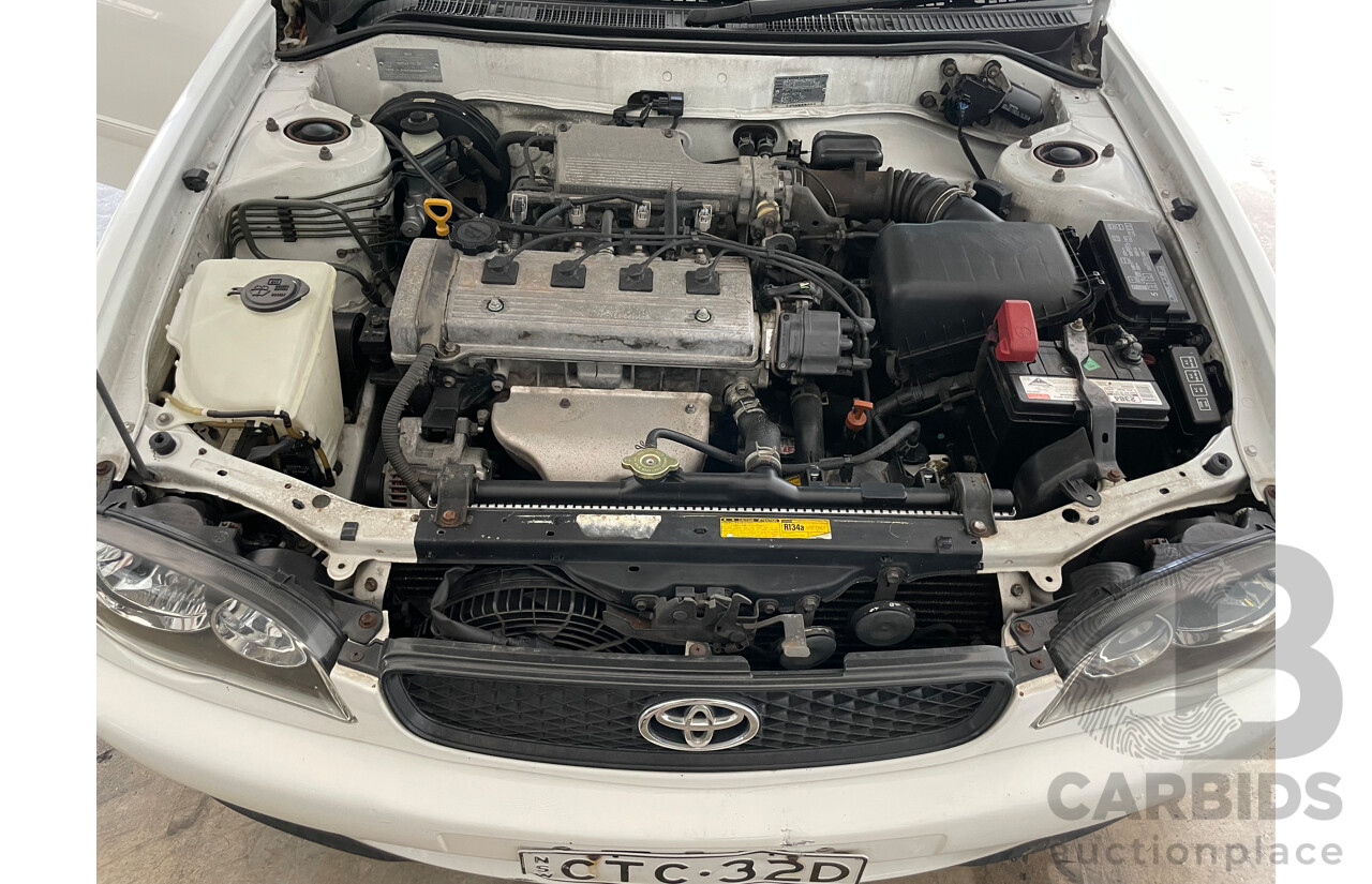 06/01 Toyota Corolla LEVIN SECA FWD AE112R 5D Liftback White 1.8L