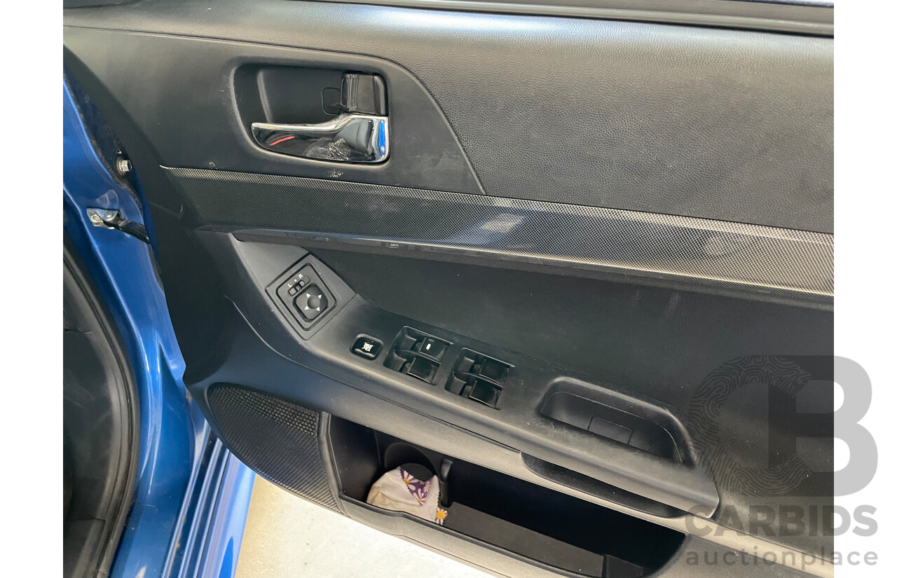 03/09 Mitsubishi Lancer VR-X FWD CJ MY10 4D Sedan Blue 2.4L