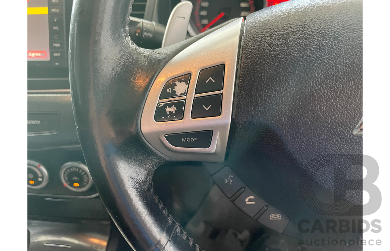 03/09 Mitsubishi Lancer VR-X FWD CJ MY10 4D Sedan Blue 2.4L