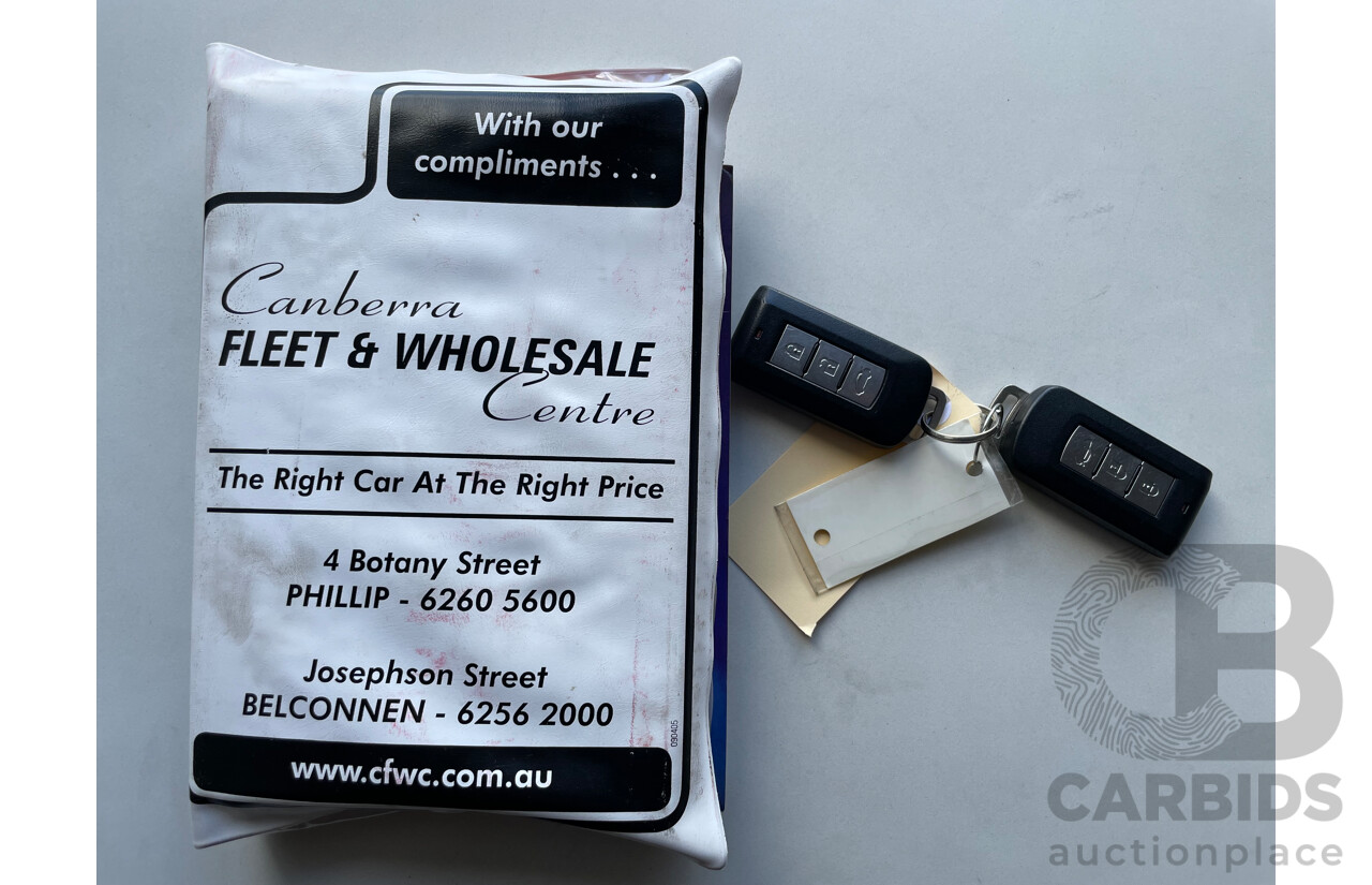 03/09 Mitsubishi Lancer VR-X FWD CJ MY10 4D Sedan Blue 2.4L