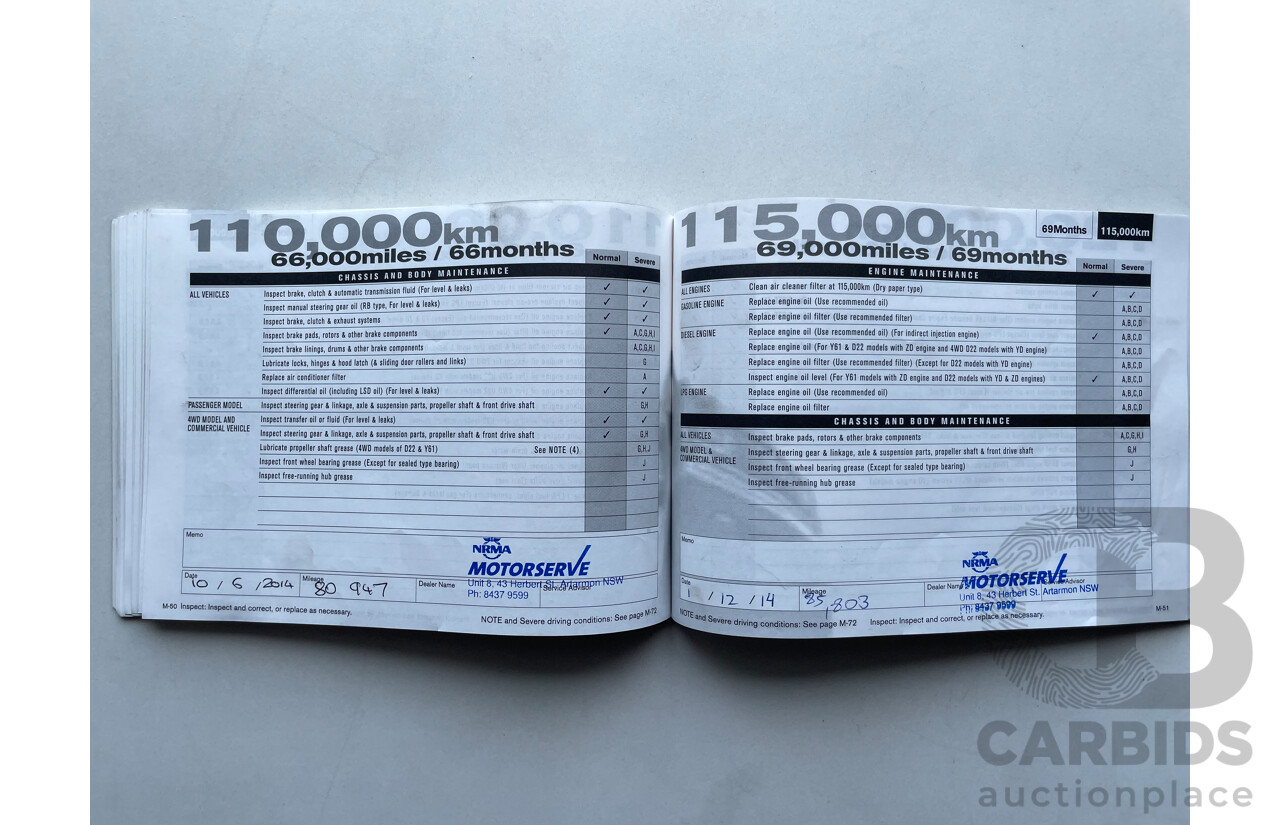 07/07 Nissan Murano Ti-L 4WD Z50 4D Wagon Silver 3.5L