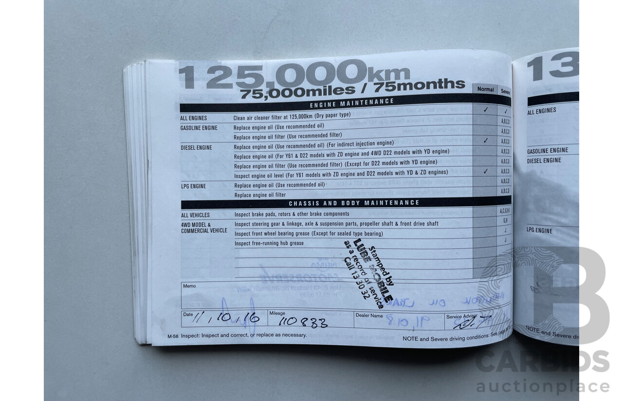 07/07 Nissan Murano Ti-L 4WD Z50 4D Wagon Silver 3.5L