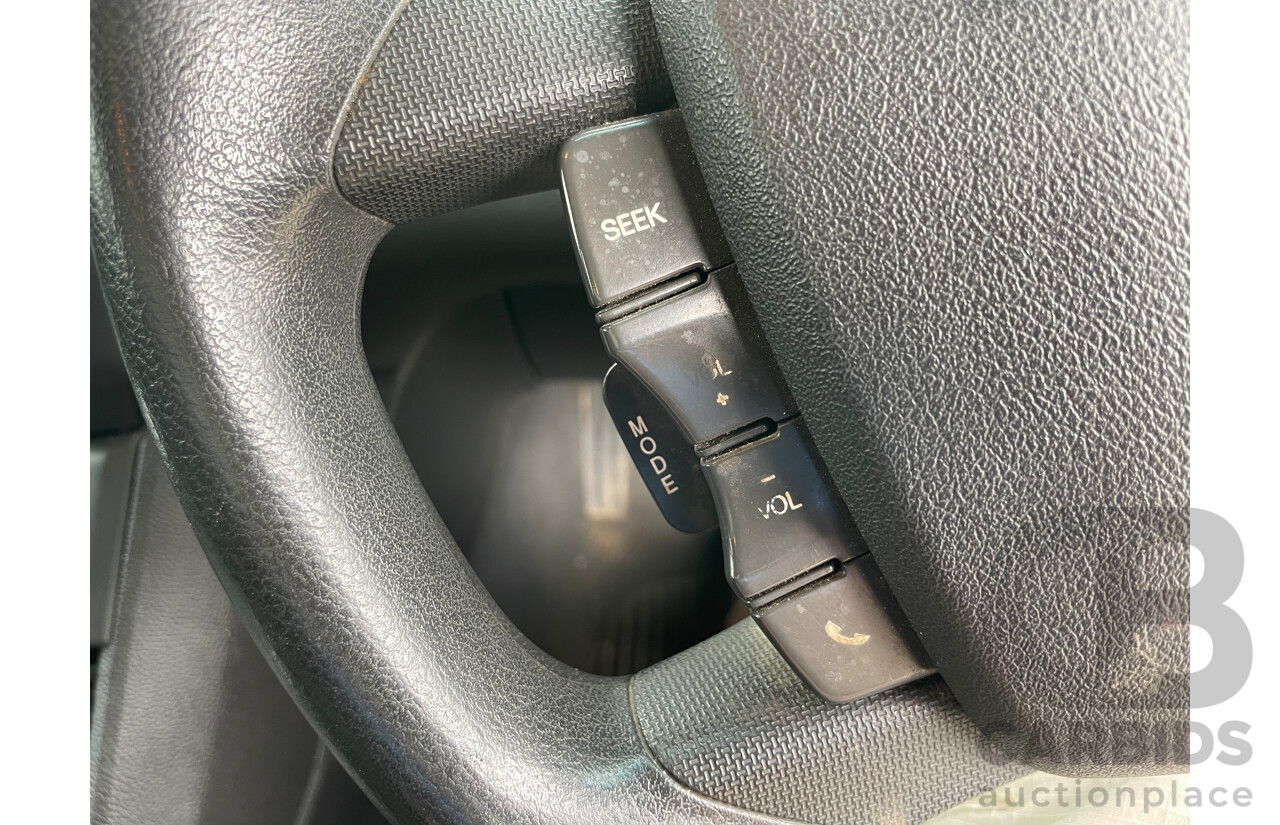 10/09 Ford Falcon (LPG) RWD FG C/Chas with Aluminium Tray White 4.0L