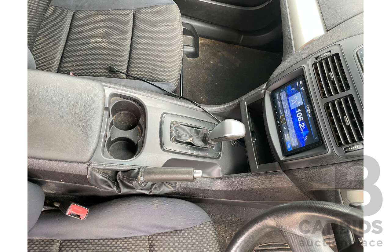 10/09 Ford Falcon (LPG) RWD FG C/Chas with Aluminium Tray White 4.0L