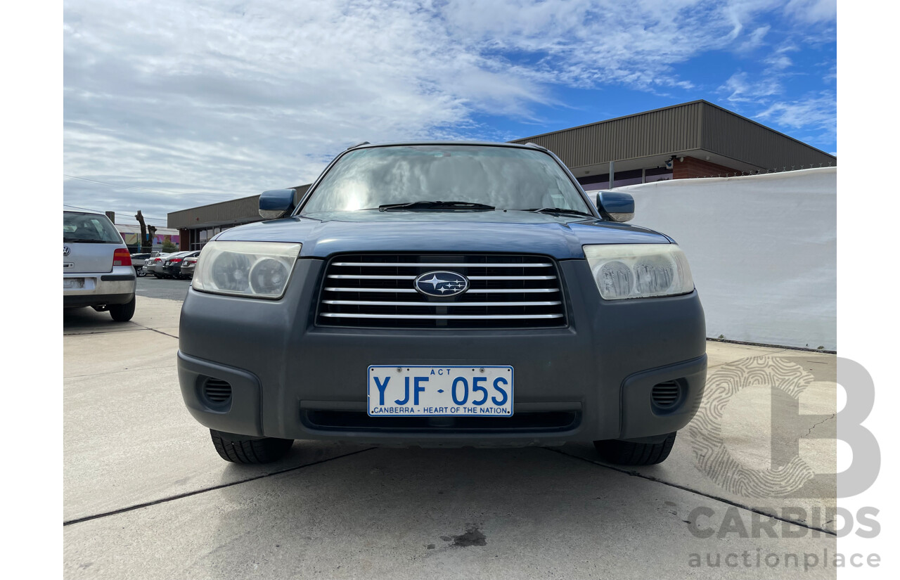 12/06 Subaru Forester X AWD MY07 4D Wagon Blue 2.5L