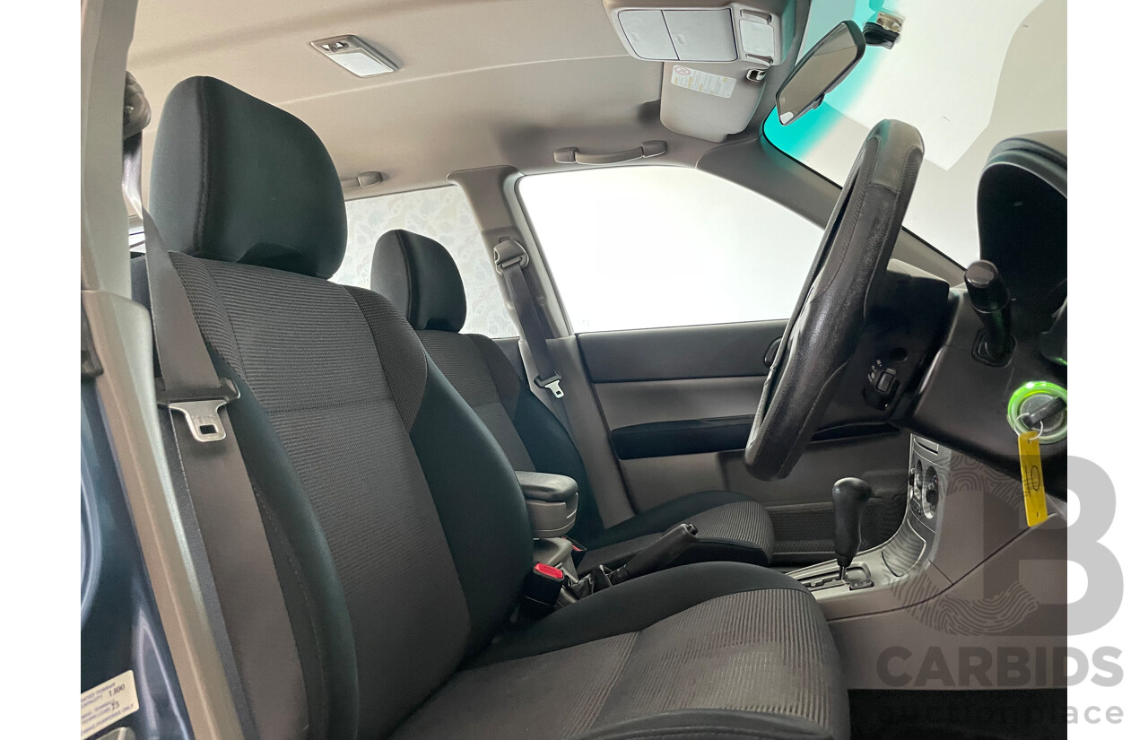 12/06 Subaru Forester X AWD MY07 4D Wagon Blue 2.5L