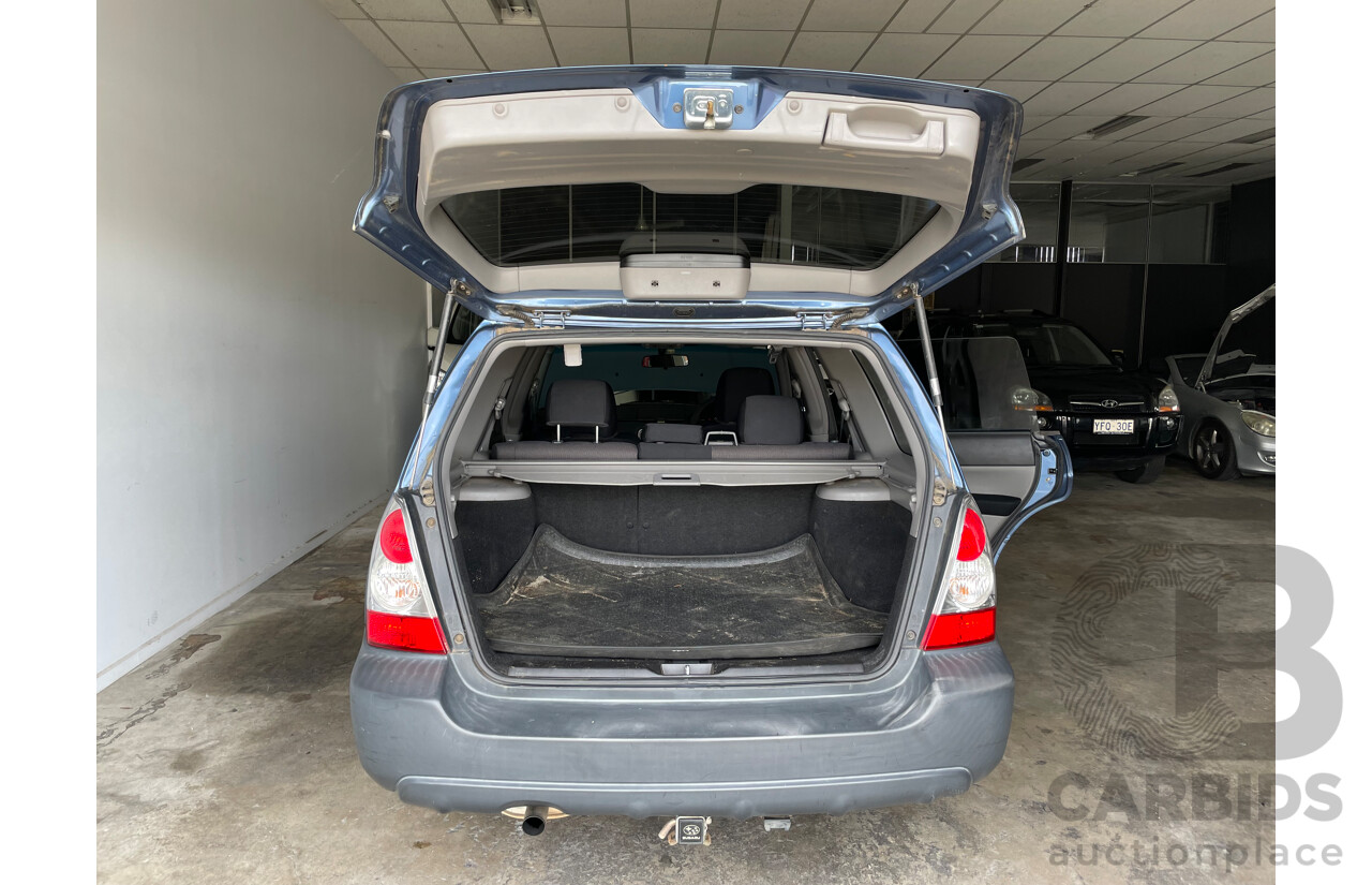 12/06 Subaru Forester X AWD MY07 4D Wagon Blue 2.5L