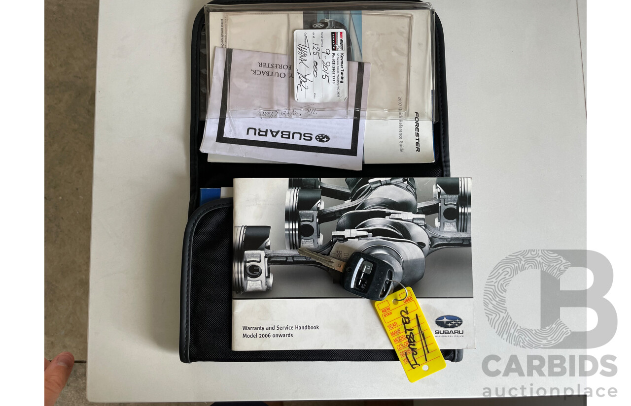 12/06 Subaru Forester X AWD MY07 4D Wagon Blue 2.5L