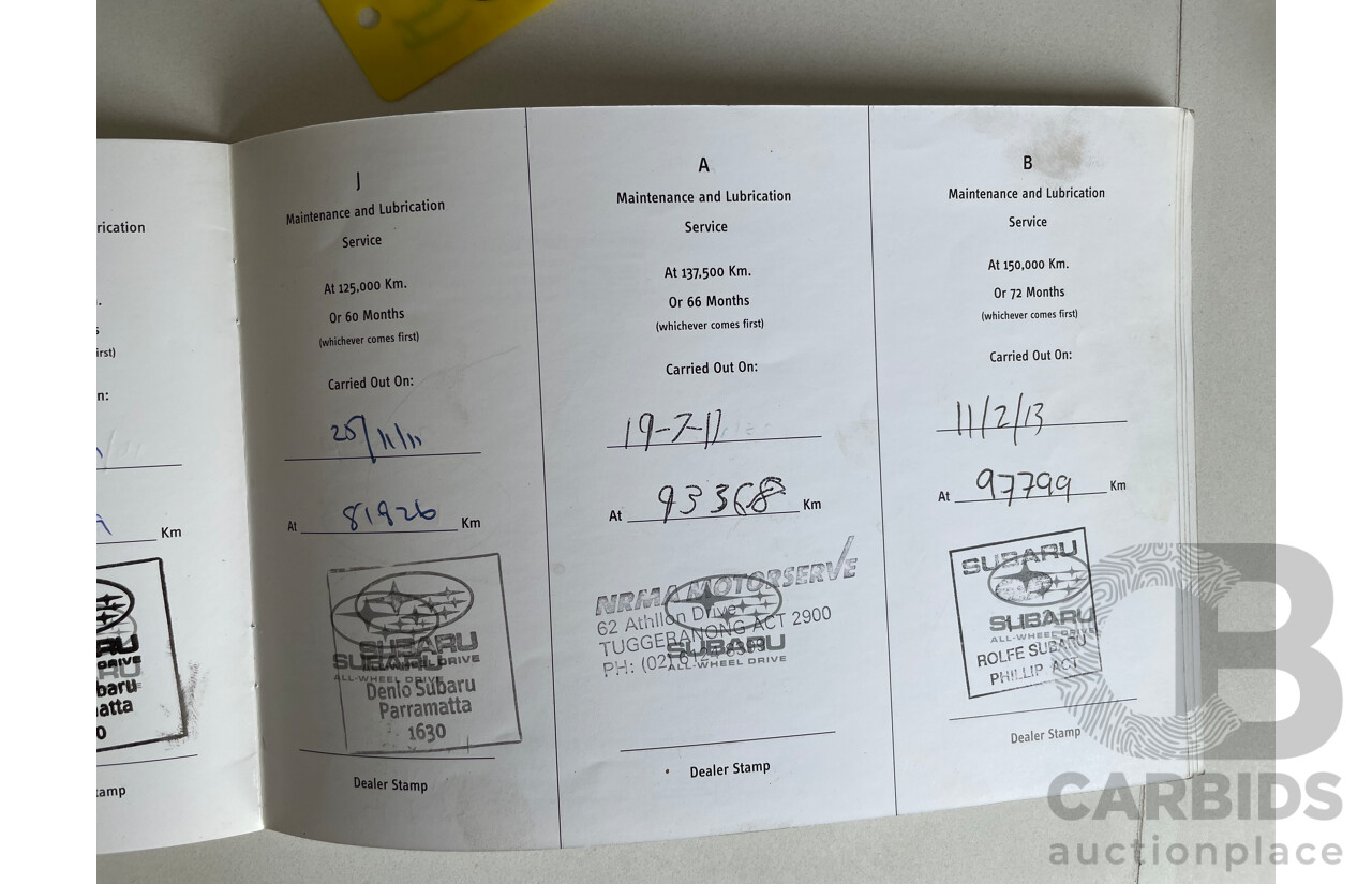 12/06 Subaru Forester X AWD MY07 4D Wagon Blue 2.5L