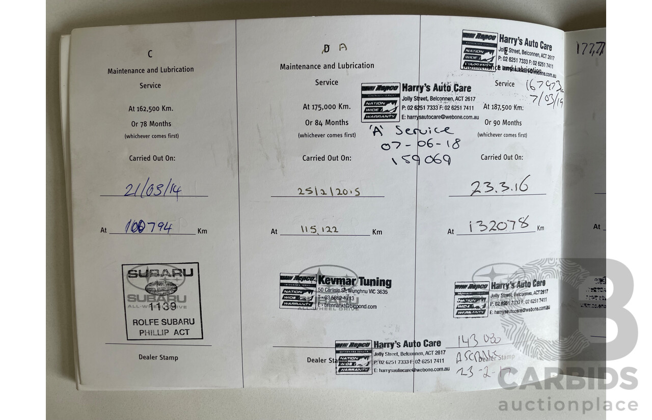 12/06 Subaru Forester X AWD MY07 4D Wagon Blue 2.5L