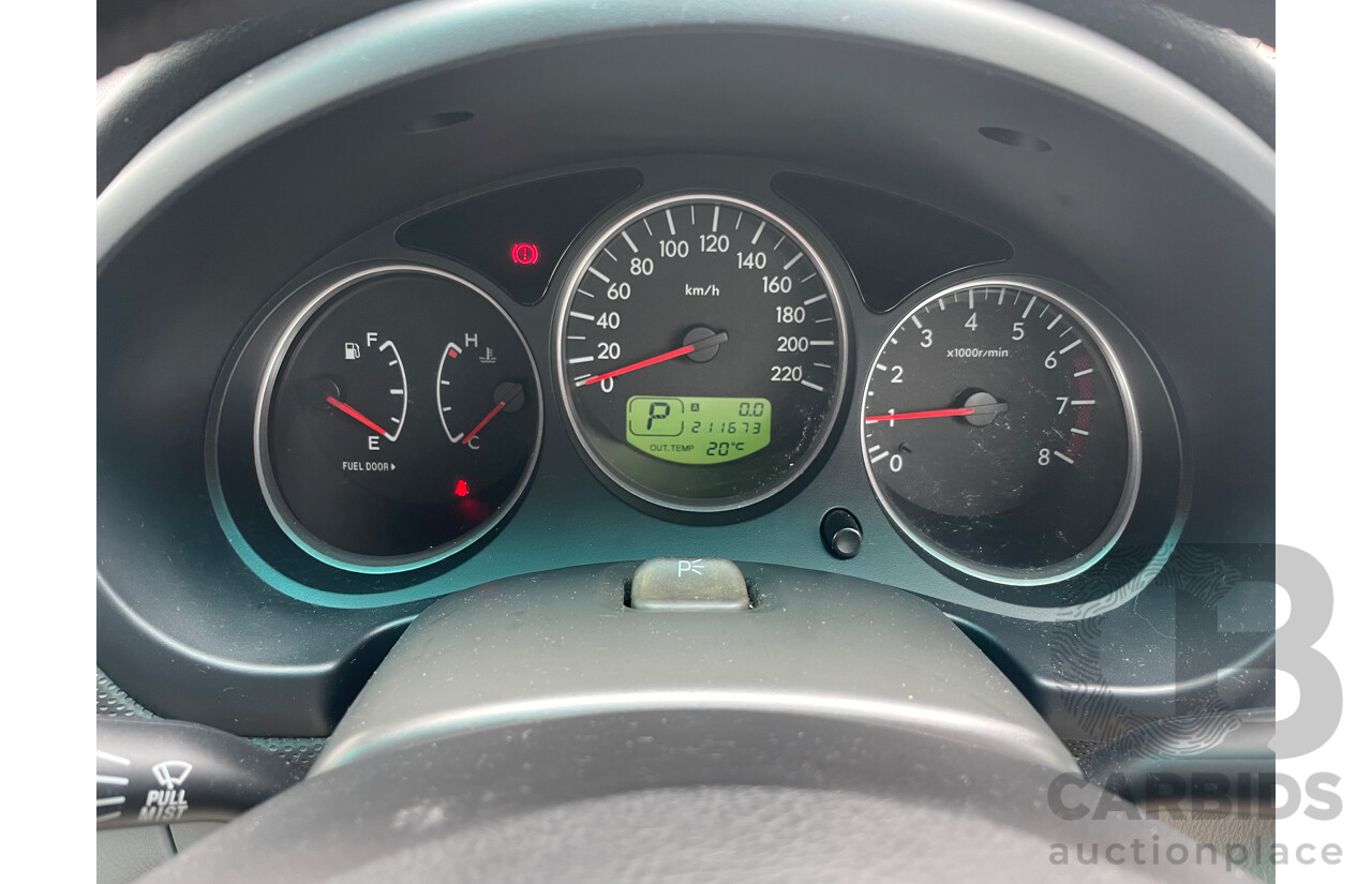 12/06 Subaru Forester X AWD MY07 4D Wagon Blue 2.5L