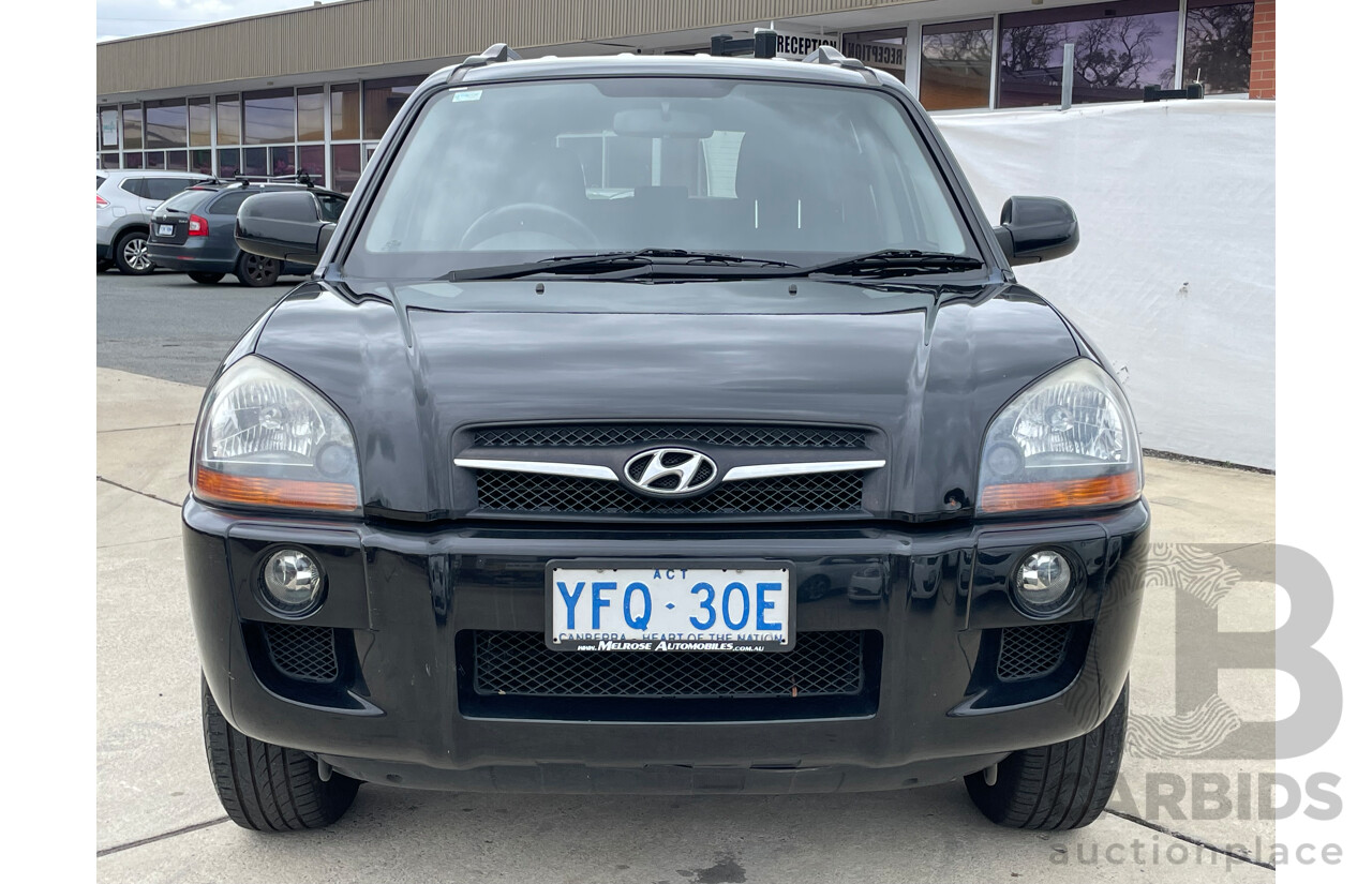 02/09 Hyundai Tucson CITY SX FWD MY09 4D Wagon Black 2.0L