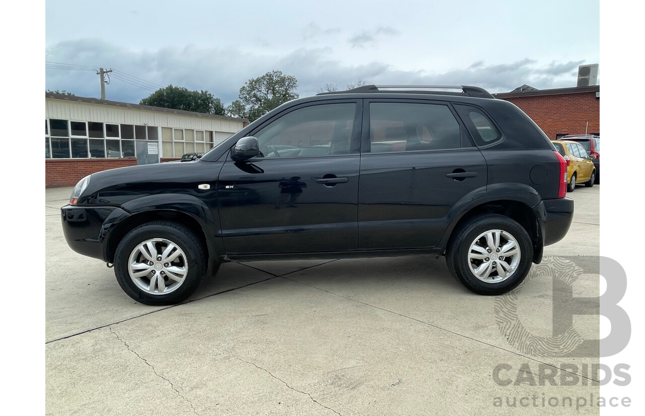 02/09 Hyundai Tucson CITY SX FWD MY09 4D Wagon Black 2.0L