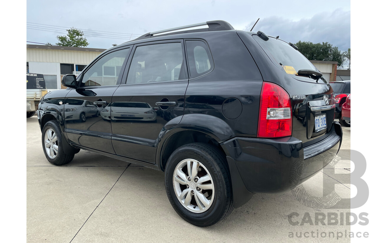 02/09 Hyundai Tucson CITY SX FWD MY09 4D Wagon Black 2.0L