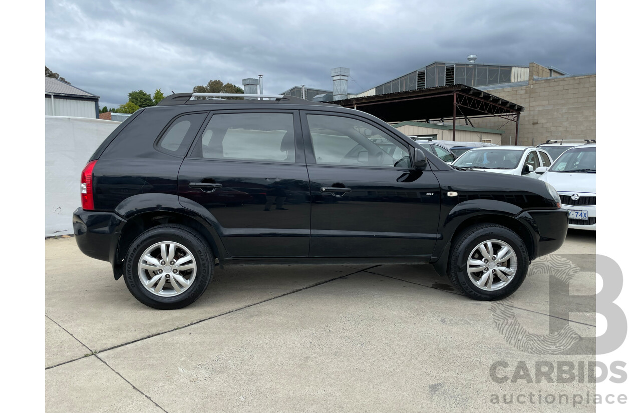 02/09 Hyundai Tucson CITY SX FWD MY09 4D Wagon Black 2.0L