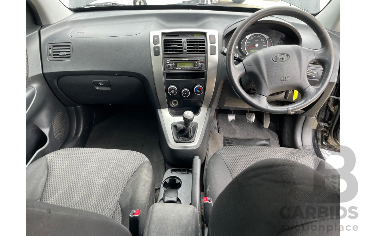 02/09 Hyundai Tucson CITY SX FWD MY09 4D Wagon Black 2.0L