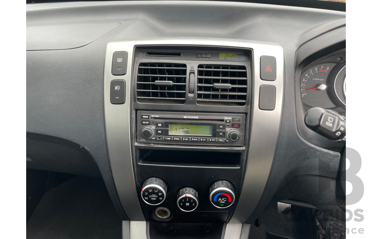 02/09 Hyundai Tucson CITY SX FWD MY09 4D Wagon Black 2.0L