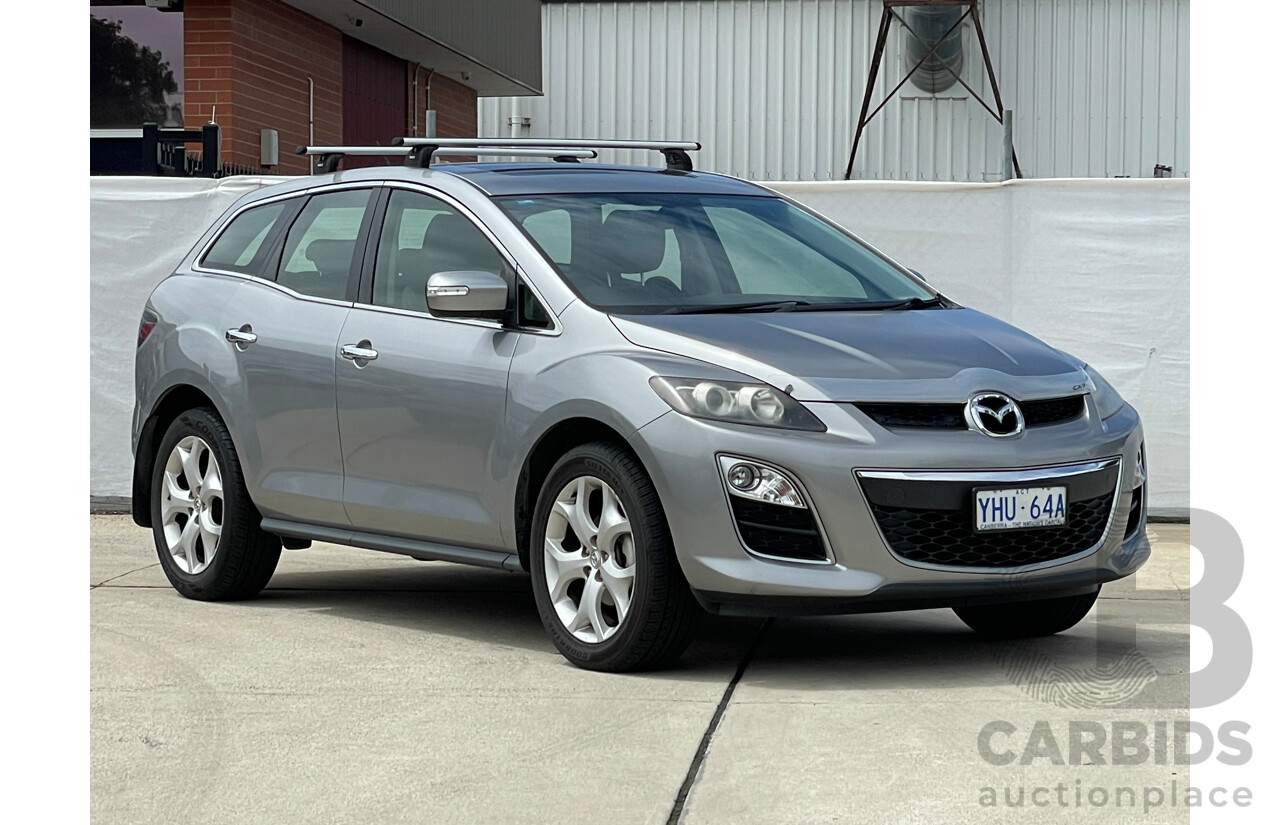 06/11 Mazda Cx-7 LUXURY SPORTS (4x4) AWD ER MY10 4D Wagon Silver 2.3L