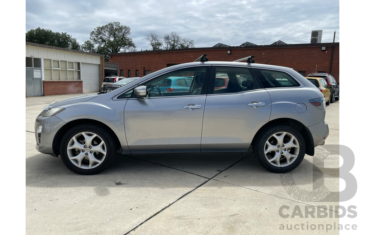 06/11 Mazda Cx-7 LUXURY SPORTS (4x4) AWD ER MY10 4D Wagon Silver 2.3L