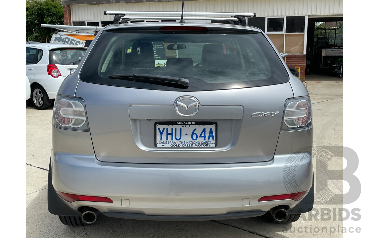 06/11 Mazda Cx-7 LUXURY SPORTS (4x4) AWD ER MY10 4D Wagon Silver 2.3L