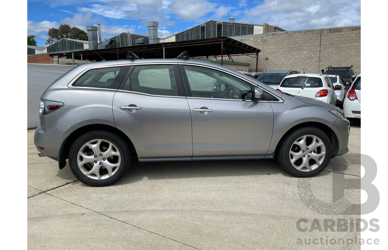 06/11 Mazda Cx-7 LUXURY SPORTS (4x4) AWD ER MY10 4D Wagon Silver 2.3L