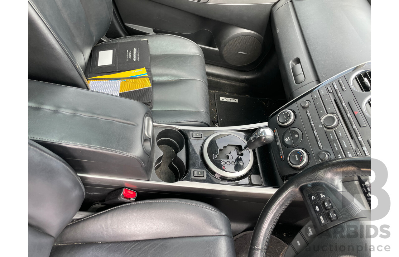 06/11 Mazda Cx-7 LUXURY SPORTS (4x4) AWD ER MY10 4D Wagon Silver 2.3L