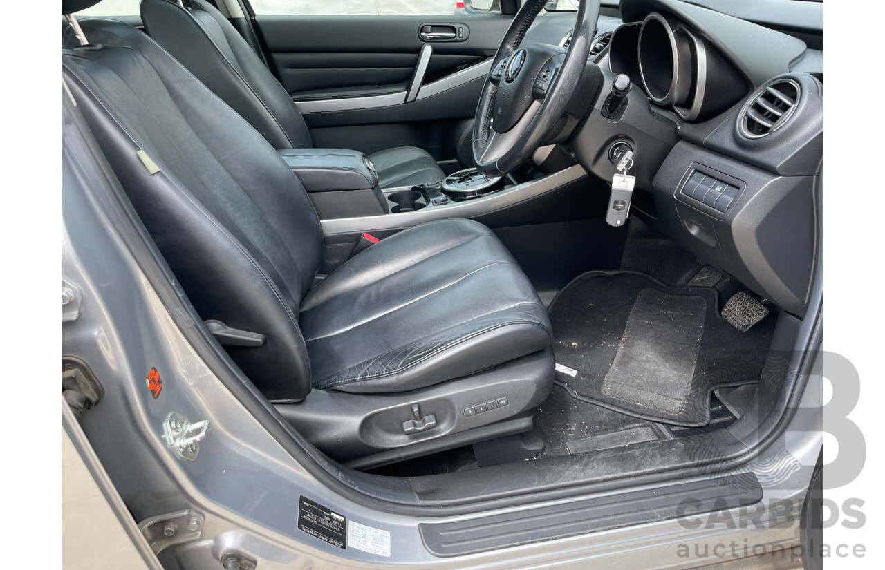 06/11 Mazda Cx-7 LUXURY SPORTS (4x4) AWD ER MY10 4D Wagon Silver 2.3L