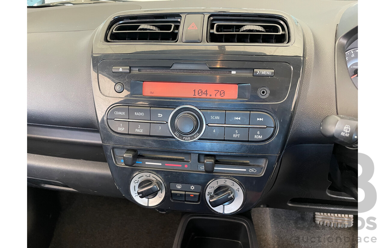 03/15 Mitsubishi Mirage ES FWD LA MY15 5D Hatchback Blue 1.2L