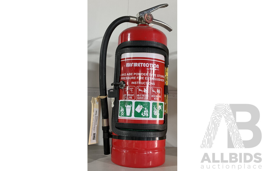 Repurposed Fire Extinguisher and Contains Bottle of Wild Africa Cream Liqueur