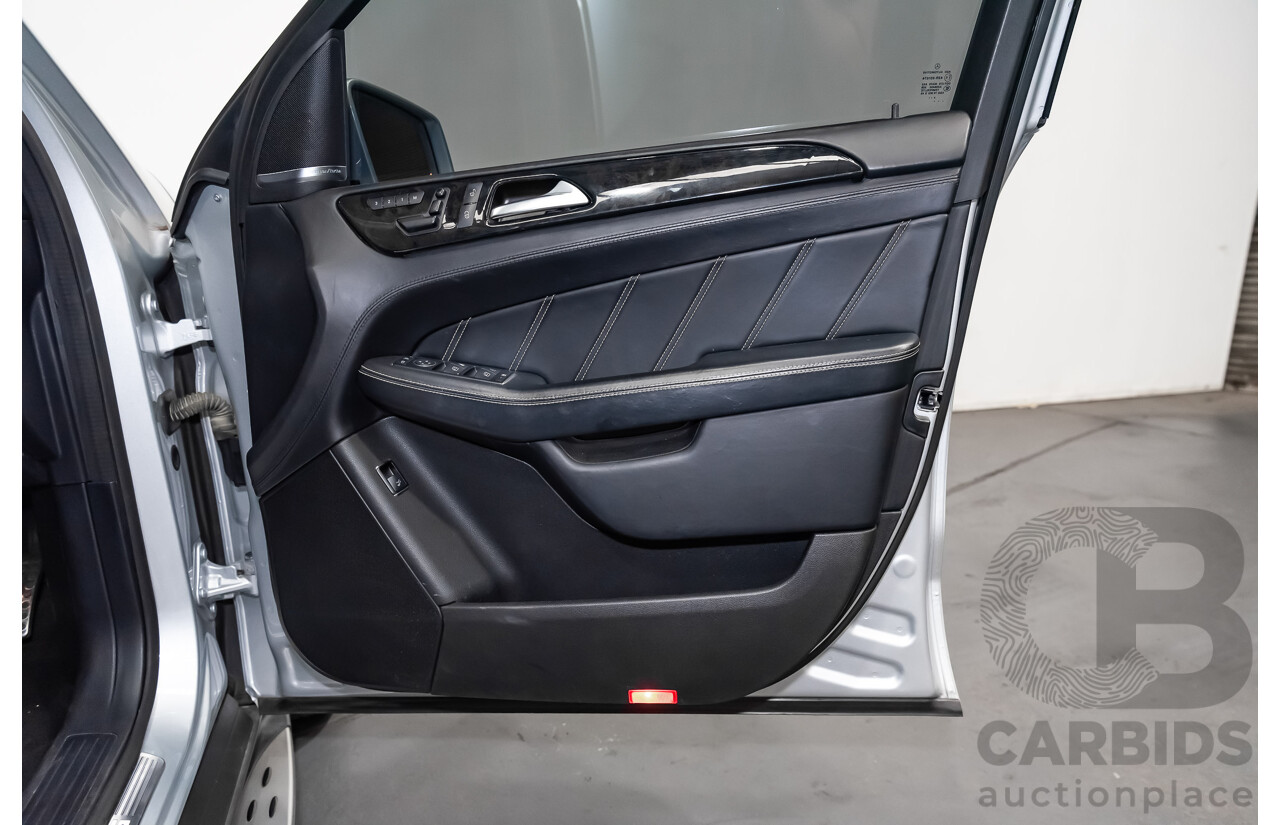 1/2014 Mercedes Benz ML 63 AMG (4x4) 166 MY14 4d Wagon Iridium Silver Metallic Twin Turbo V8 5.5L