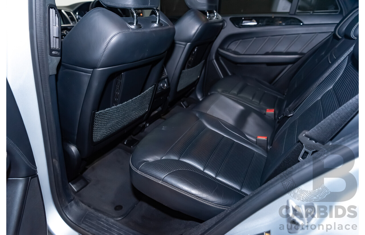 1/2014 Mercedes Benz ML 63 AMG (4x4) 166 MY14 4d Wagon Iridium Silver Metallic Twin Turbo V8 5.5L