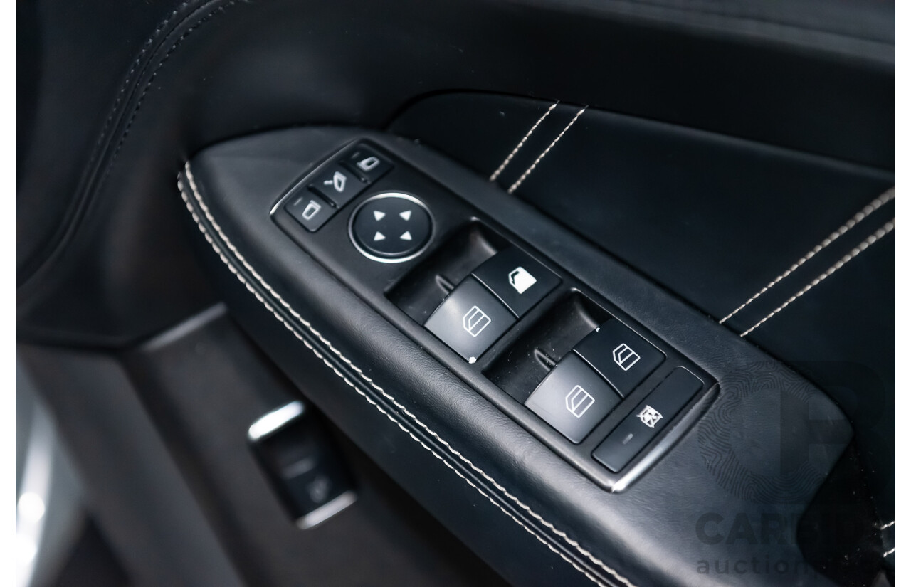 1/2014 Mercedes Benz ML 63 AMG (4x4) 166 MY14 4d Wagon Iridium Silver Metallic Twin Turbo V8 5.5L