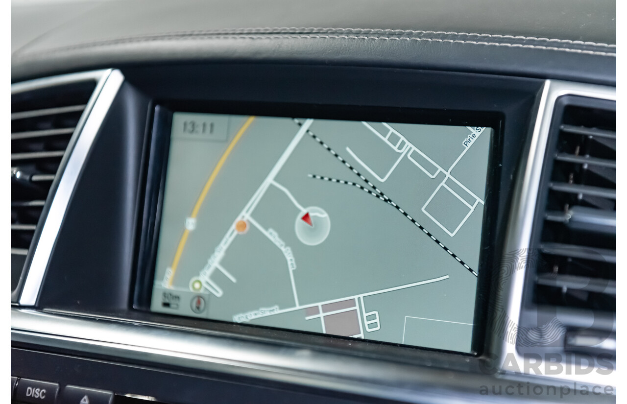 1/2014 Mercedes Benz ML 63 AMG (4x4) 166 MY14 4d Wagon Iridium Silver Metallic Twin Turbo V8 5.5L