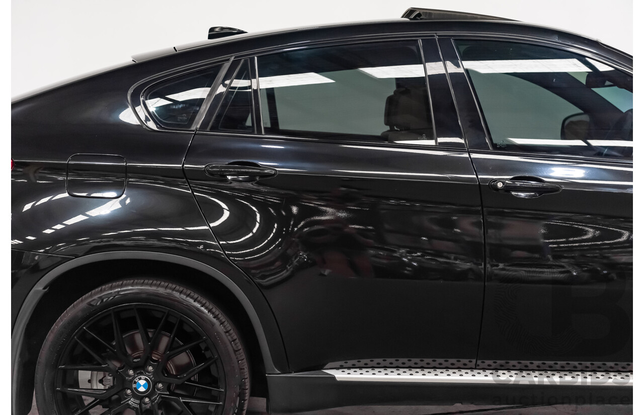 6/2009 BMW X6 Xdrive 35d (AWD) E71 4d Coupe Black Sapphire Metallic Turbo Diesel 3.0L