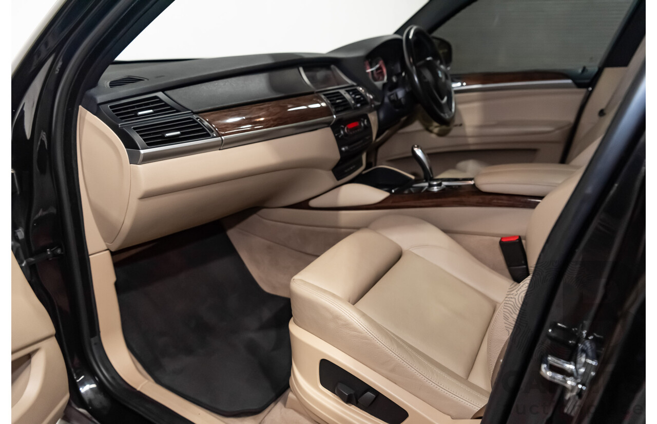 6/2009 BMW X6 Xdrive 35d (AWD) E71 4d Coupe Black Sapphire Metallic Turbo Diesel 3.0L