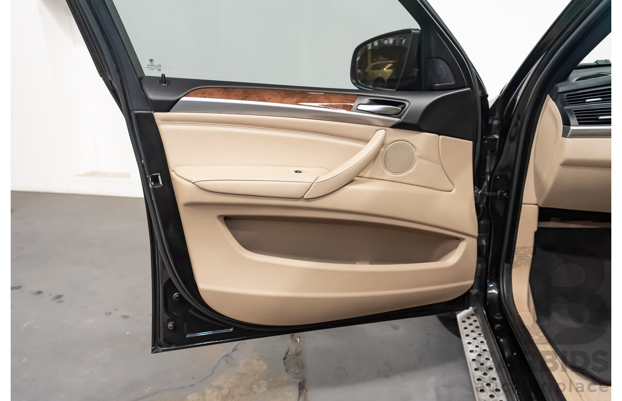 6/2009 BMW X6 Xdrive 35d (AWD) E71 4d Coupe Black Sapphire Metallic Turbo Diesel 3.0L