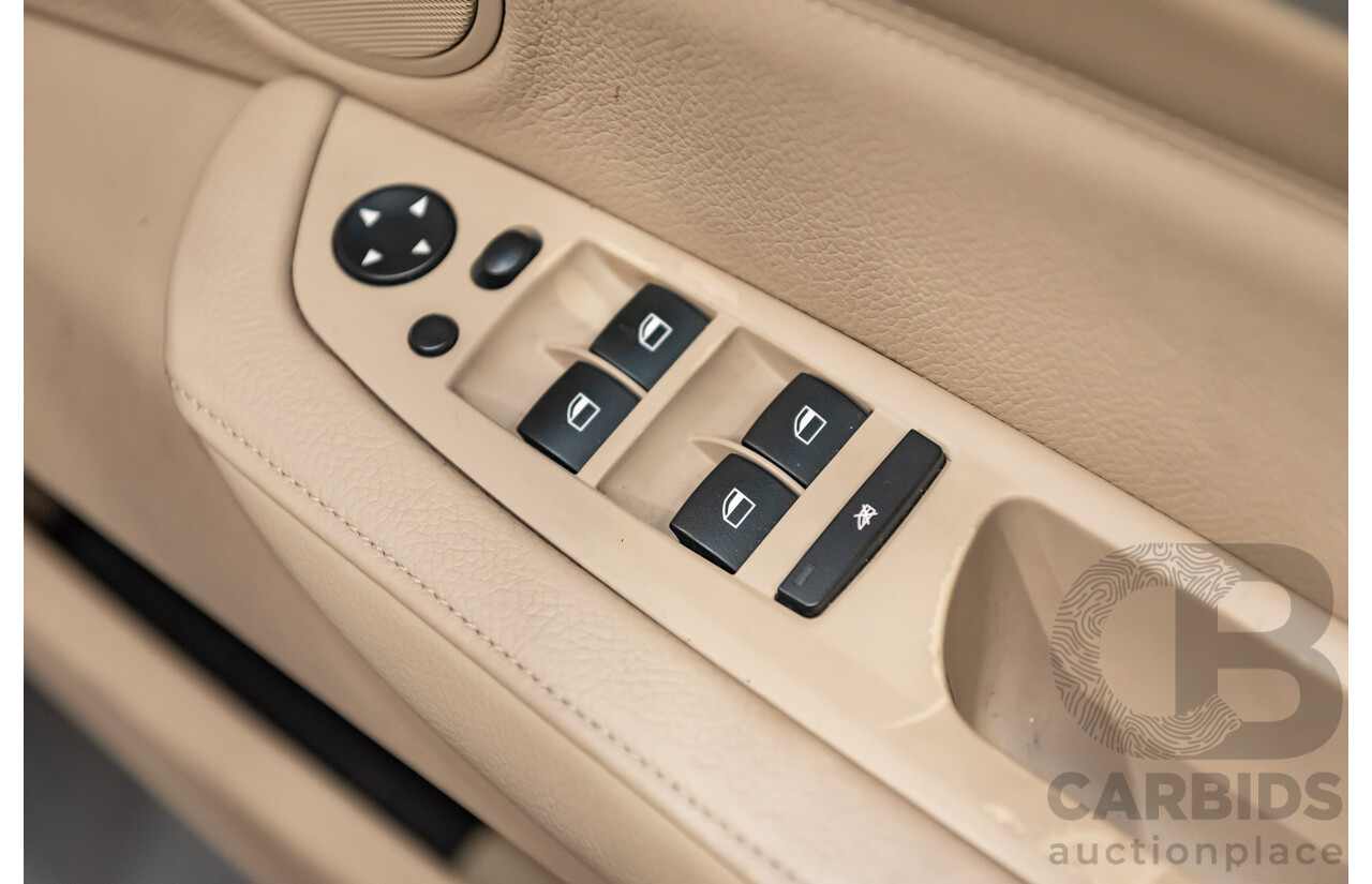 6/2009 BMW X6 Xdrive 35d (AWD) E71 4d Coupe Black Sapphire Metallic Turbo Diesel 3.0L