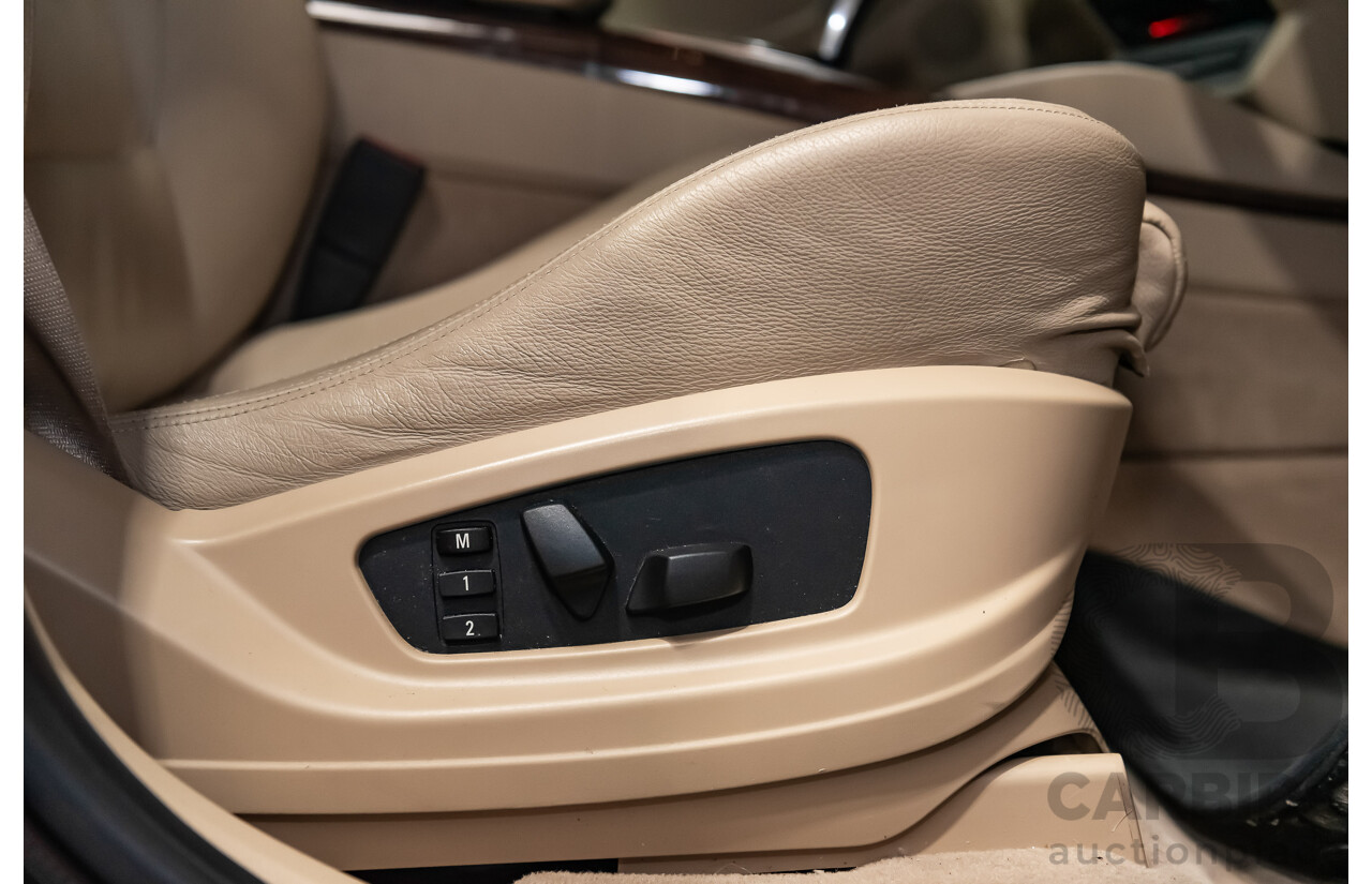 6/2009 BMW X6 Xdrive 35d (AWD) E71 4d Coupe Black Sapphire Metallic Turbo Diesel 3.0L