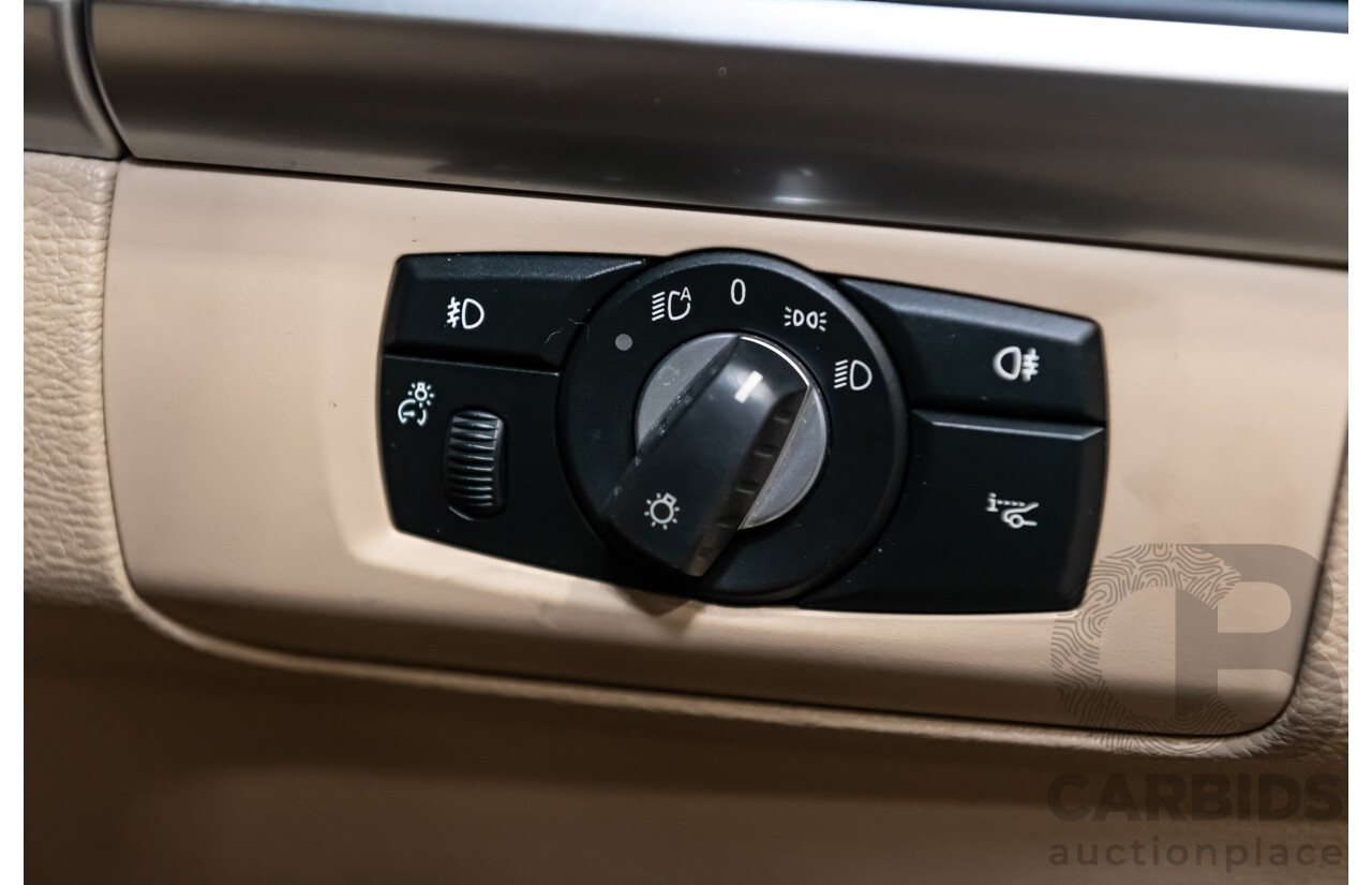 6/2009 BMW X6 Xdrive 35d (AWD) E71 4d Coupe Black Sapphire Metallic Turbo Diesel 3.0L