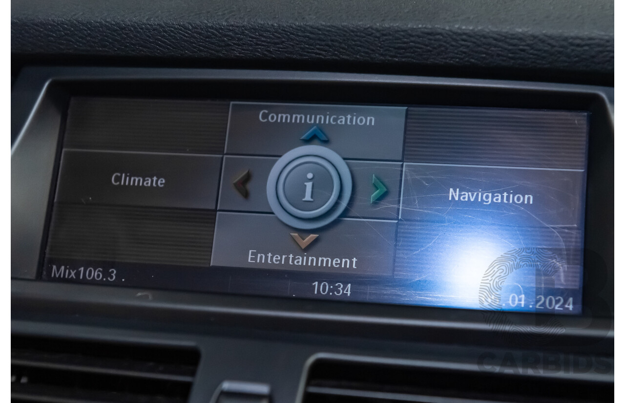 6/2009 BMW X6 Xdrive 35d (AWD) E71 4d Coupe Black Sapphire Metallic Turbo Diesel 3.0L